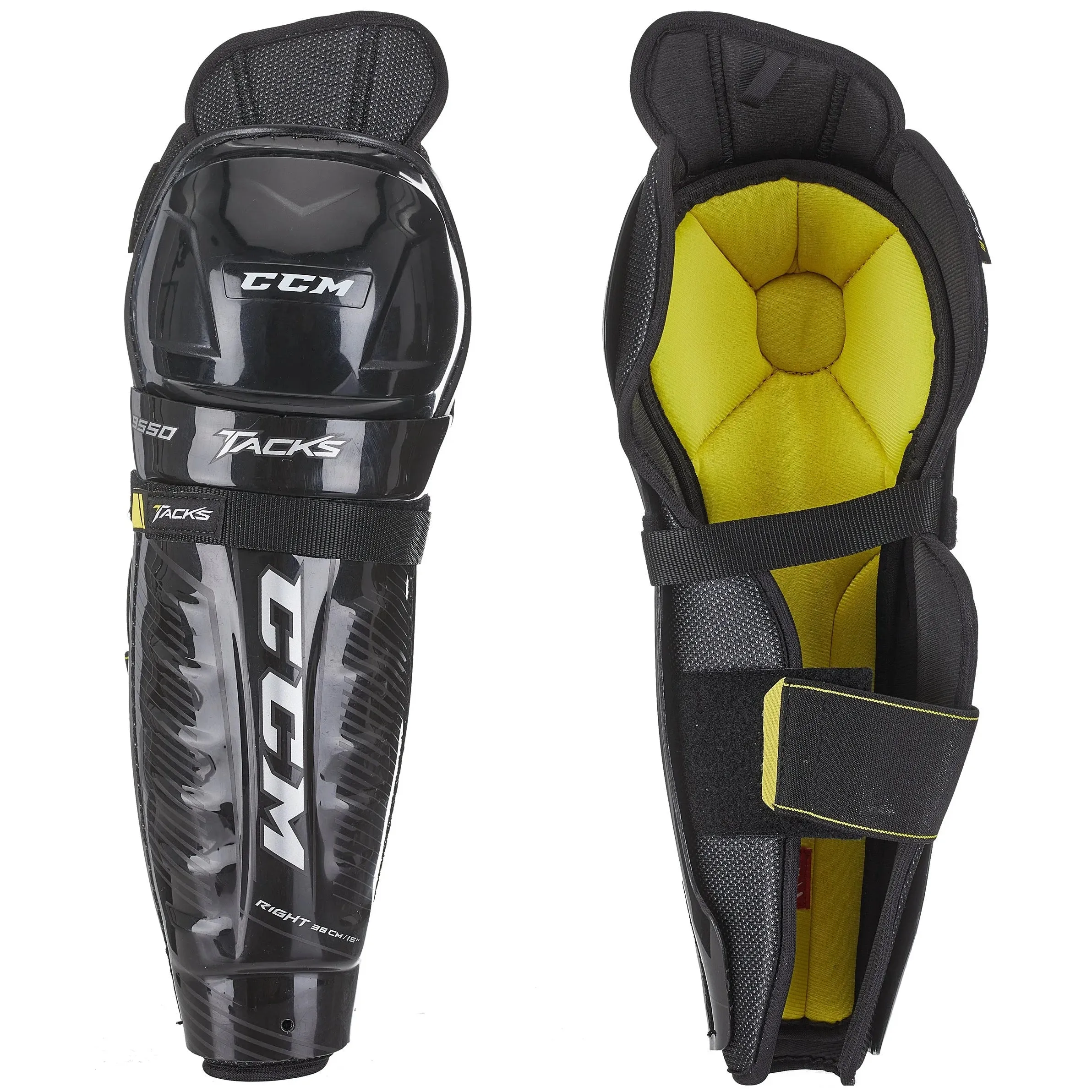 CCM Tacks 9550 Senior Hockey Shin Guards