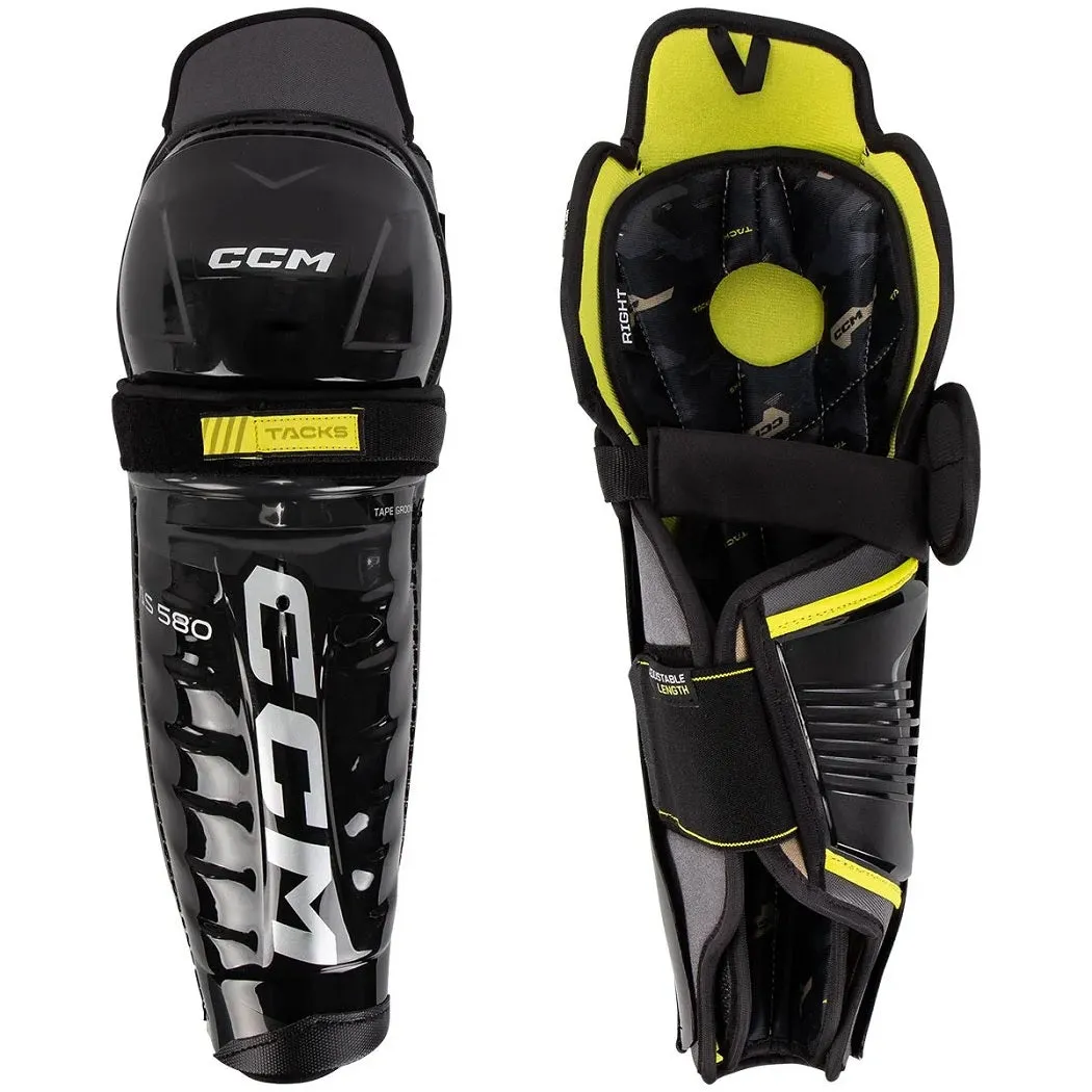 CCM Tacks AS 580 Senior Hockey Shin Guards