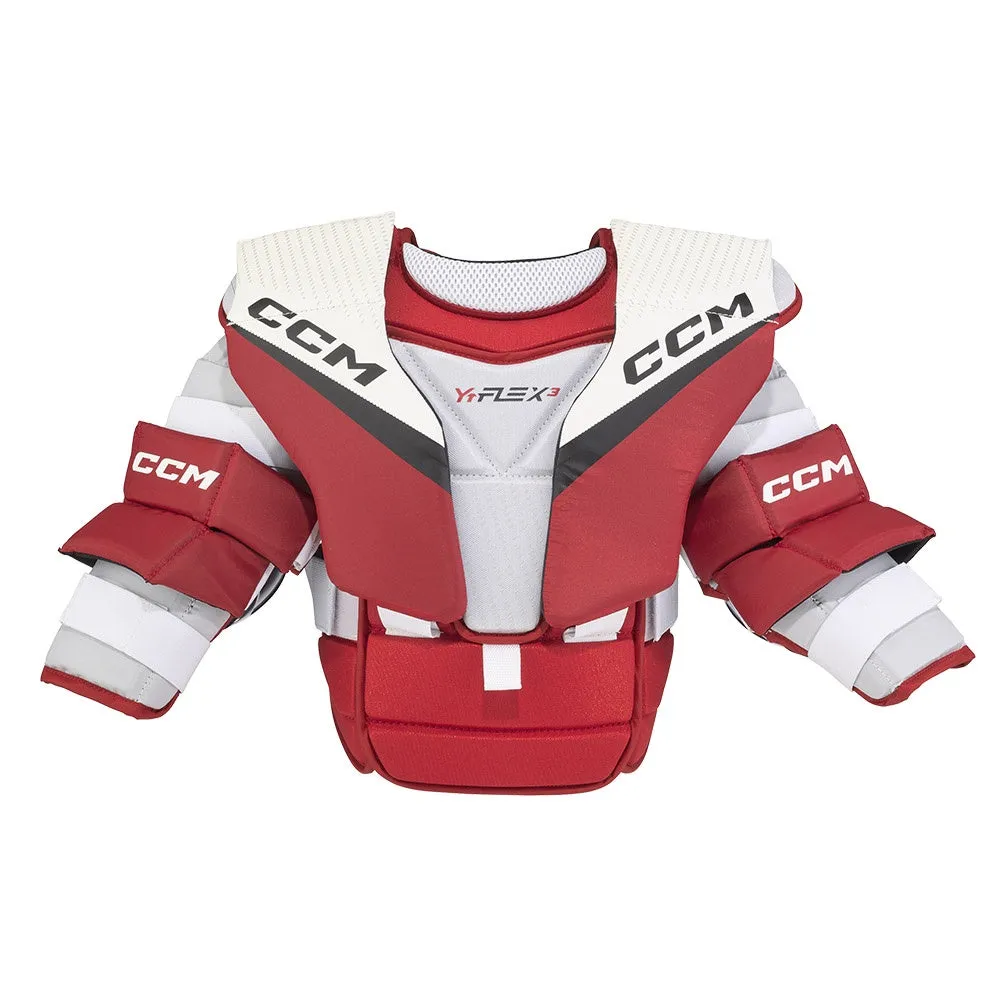 CCM YTFLEX 3 Youth Ice Hockey Goalie Chest Protector