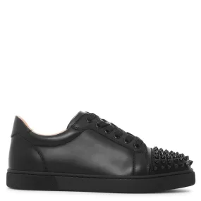 Christian Louboutin Vieira spikes black leather sneakers