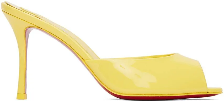 Christian Louboutin Yellow Me Dolly Heeled Sandals