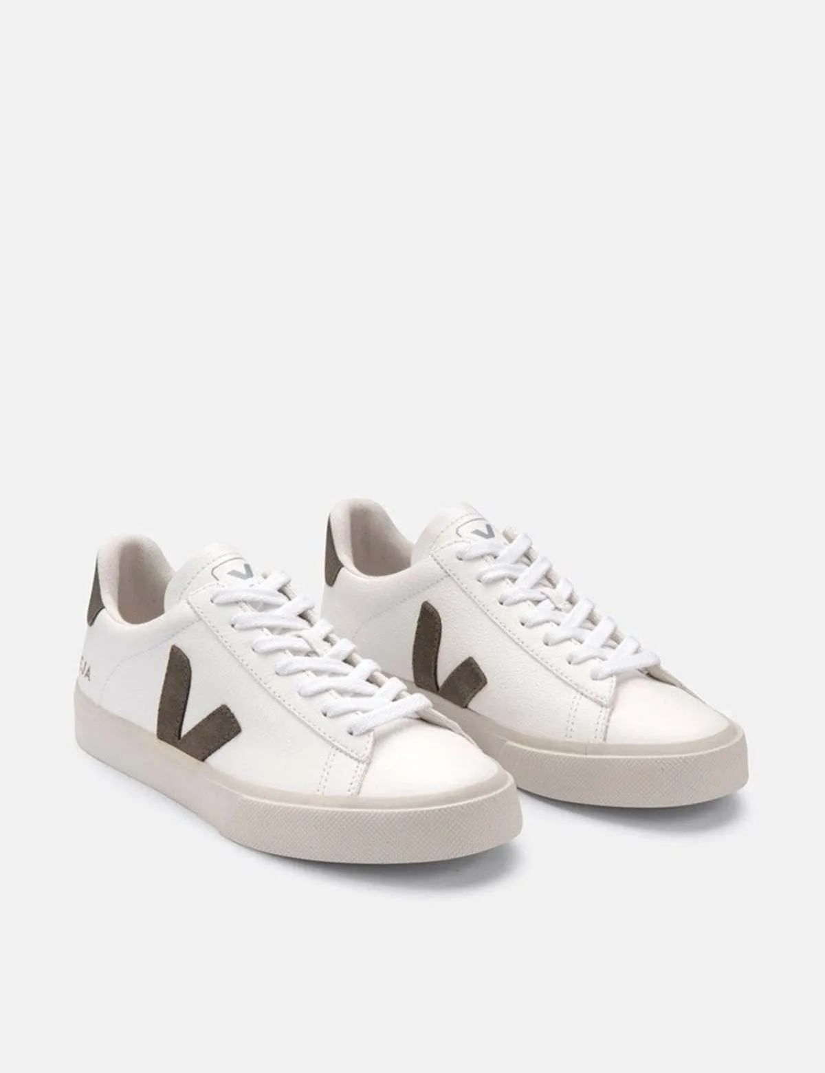 Chrome Free Campo Trainers - Extra White/Khaki