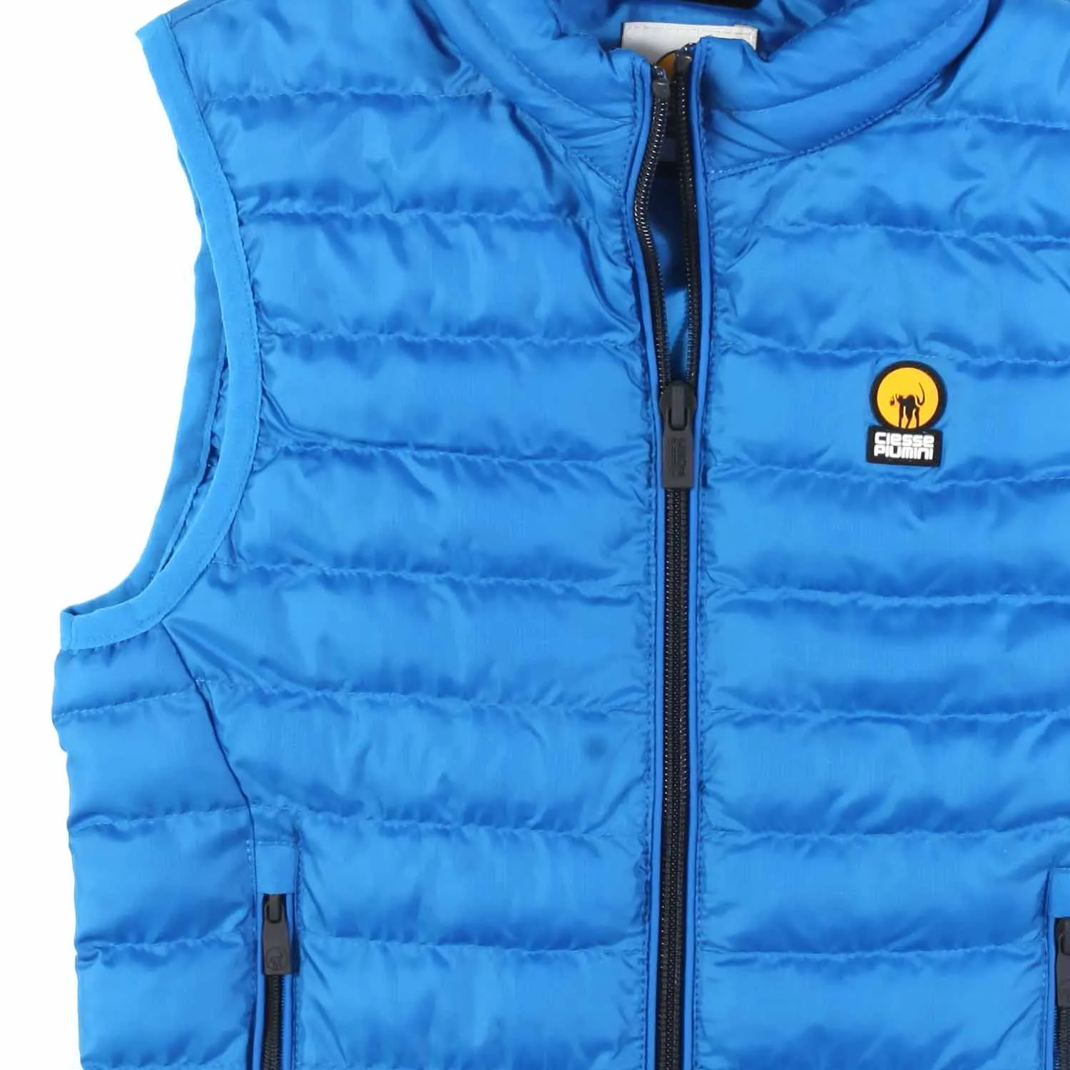 Ciesse Piumini Light Blue Padded Vest For Kids And Babies