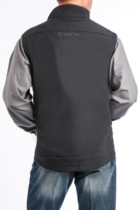 Cinch Men's Bonded Vest in Black