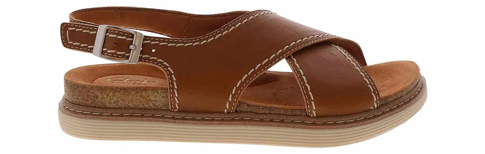 Clarks Arwell Sling Cross Band Women's Footbed Sandal