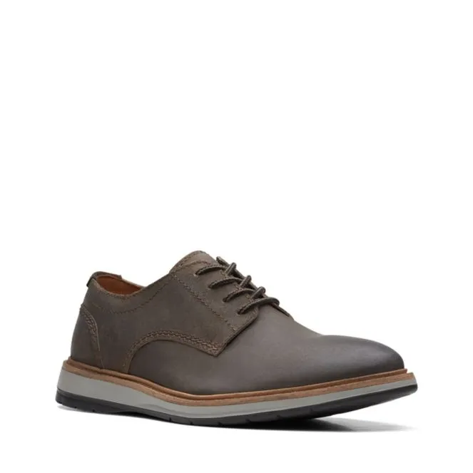 Clarks Chantry Tie Grey Men's