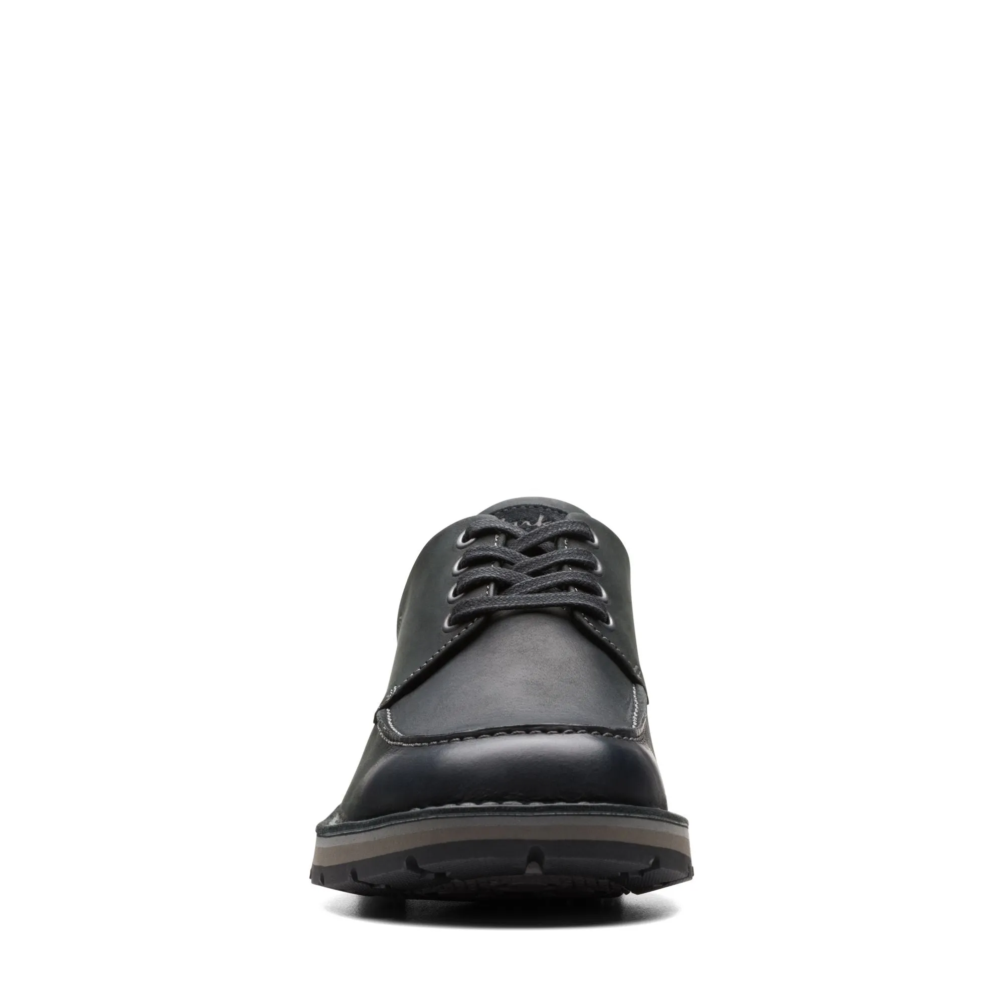 Clarks Gravelle Low Black Leather Men's