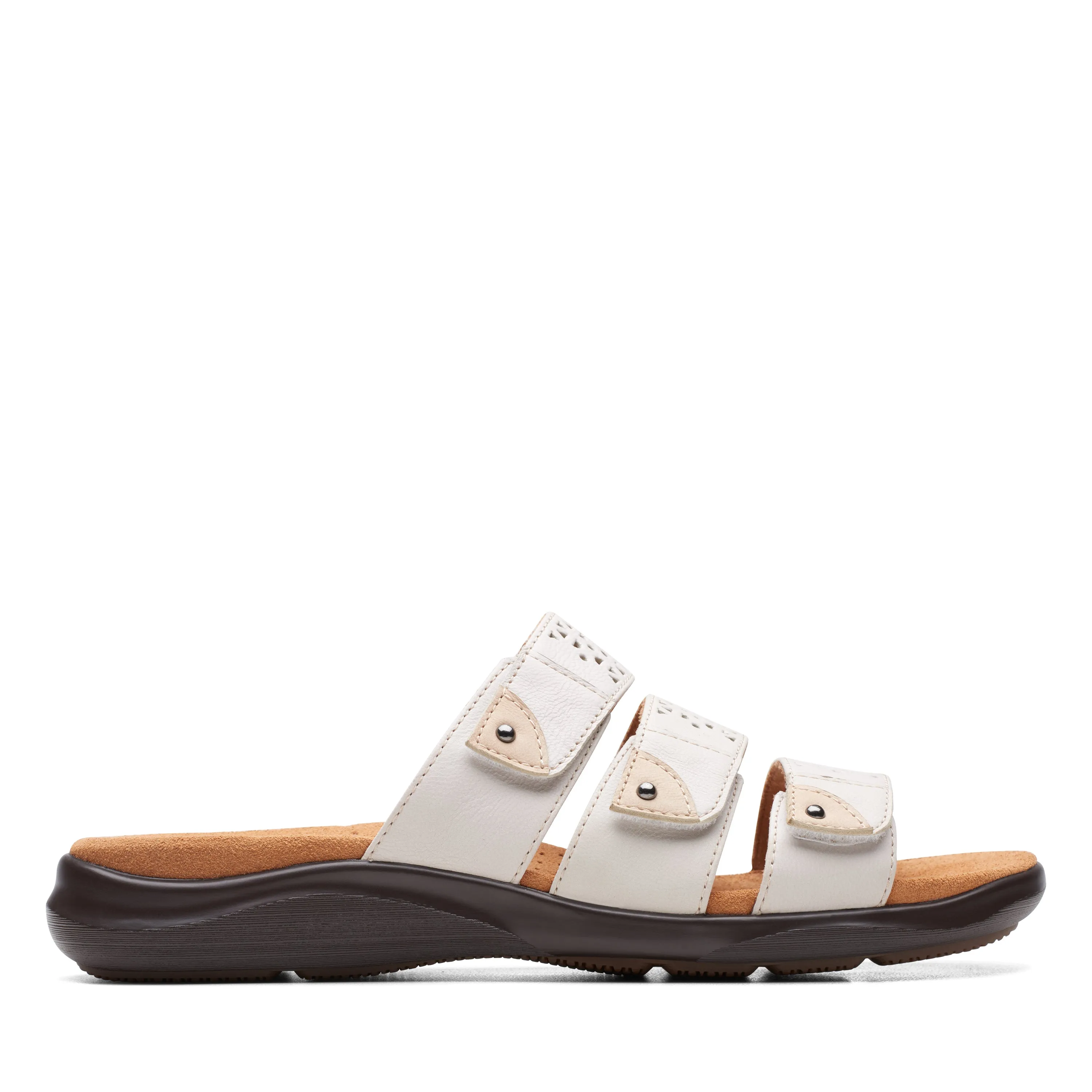 Clarks Kitly Walk Sandal White Women's