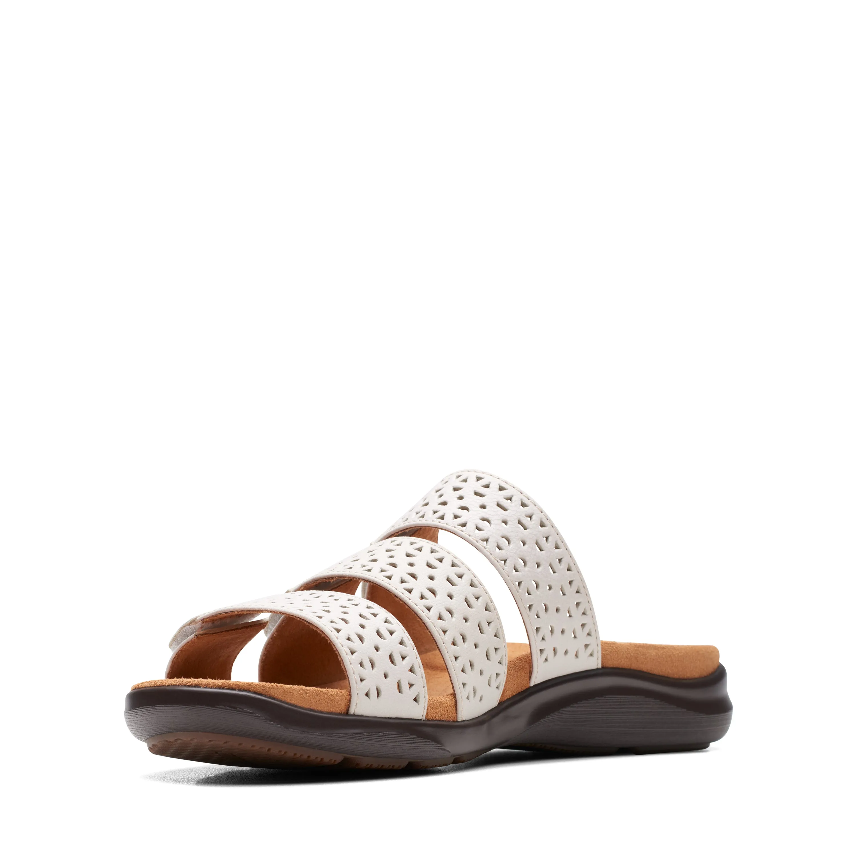 Clarks Kitly Walk Sandal White Women's