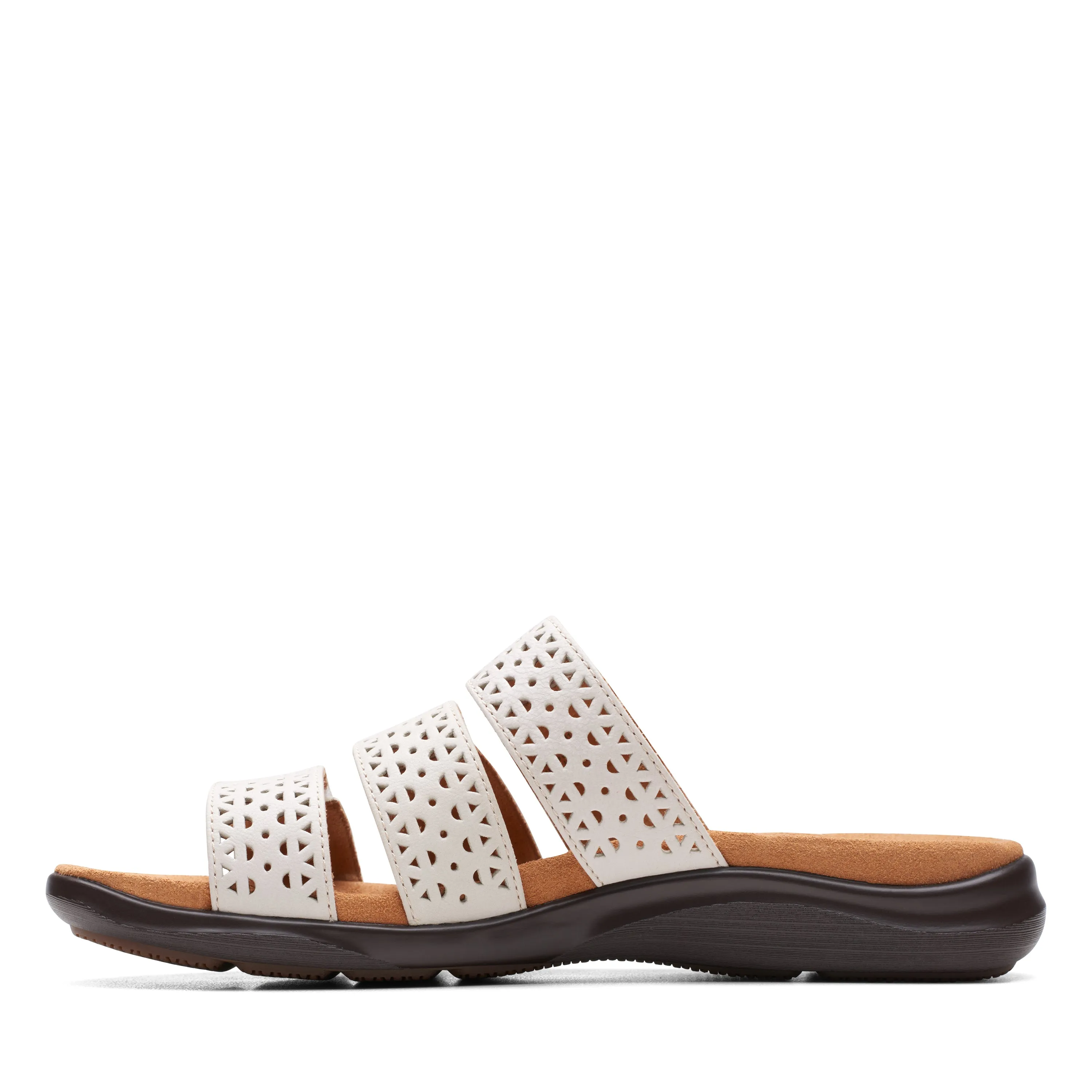 Clarks Kitly Walk Sandal White Women's