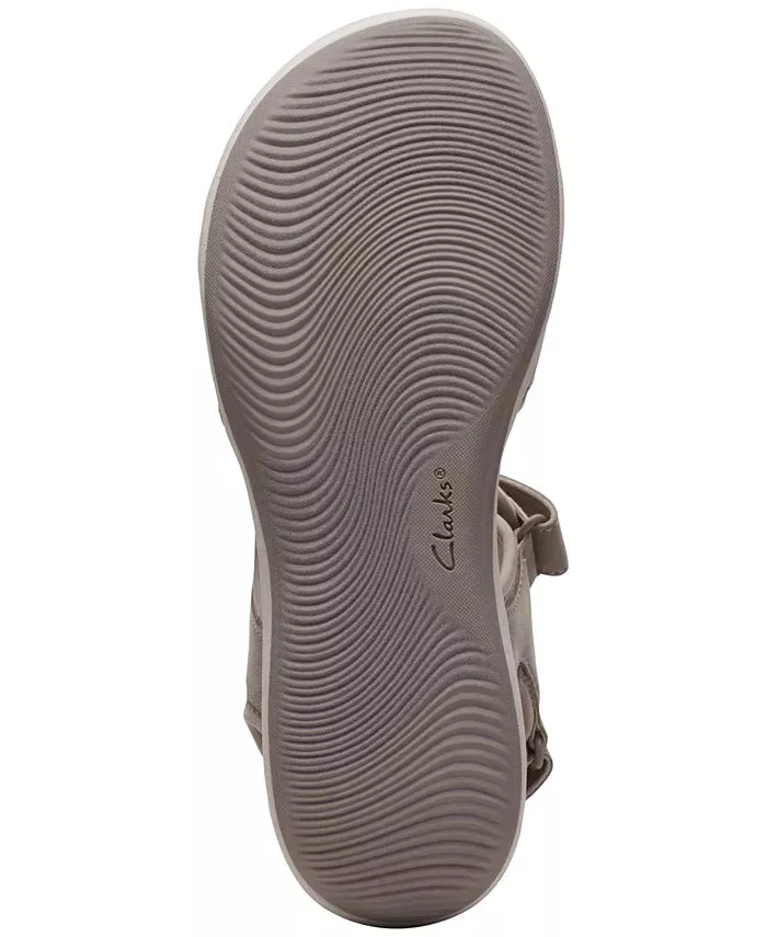 Clarks Mira Bay Sandal Stone Taupe Women's