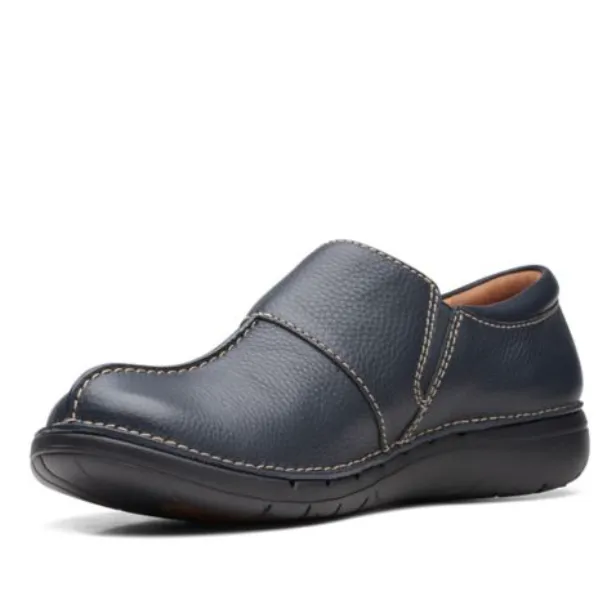 Clarks Un Loop Ave Navy Women's