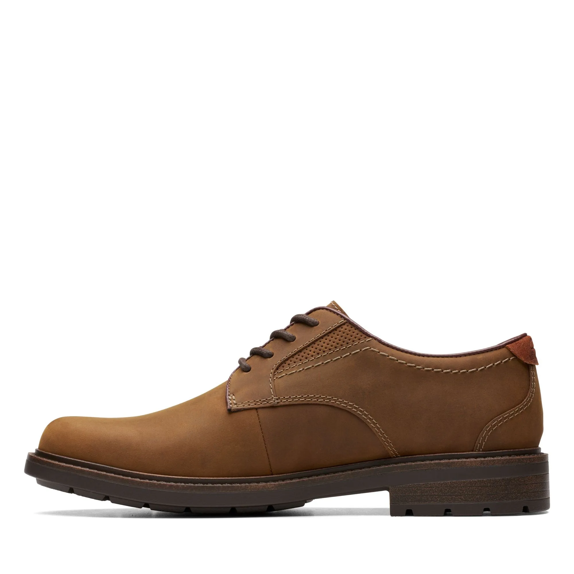 Clarks Un Shire Low Beeswax Leather Men's