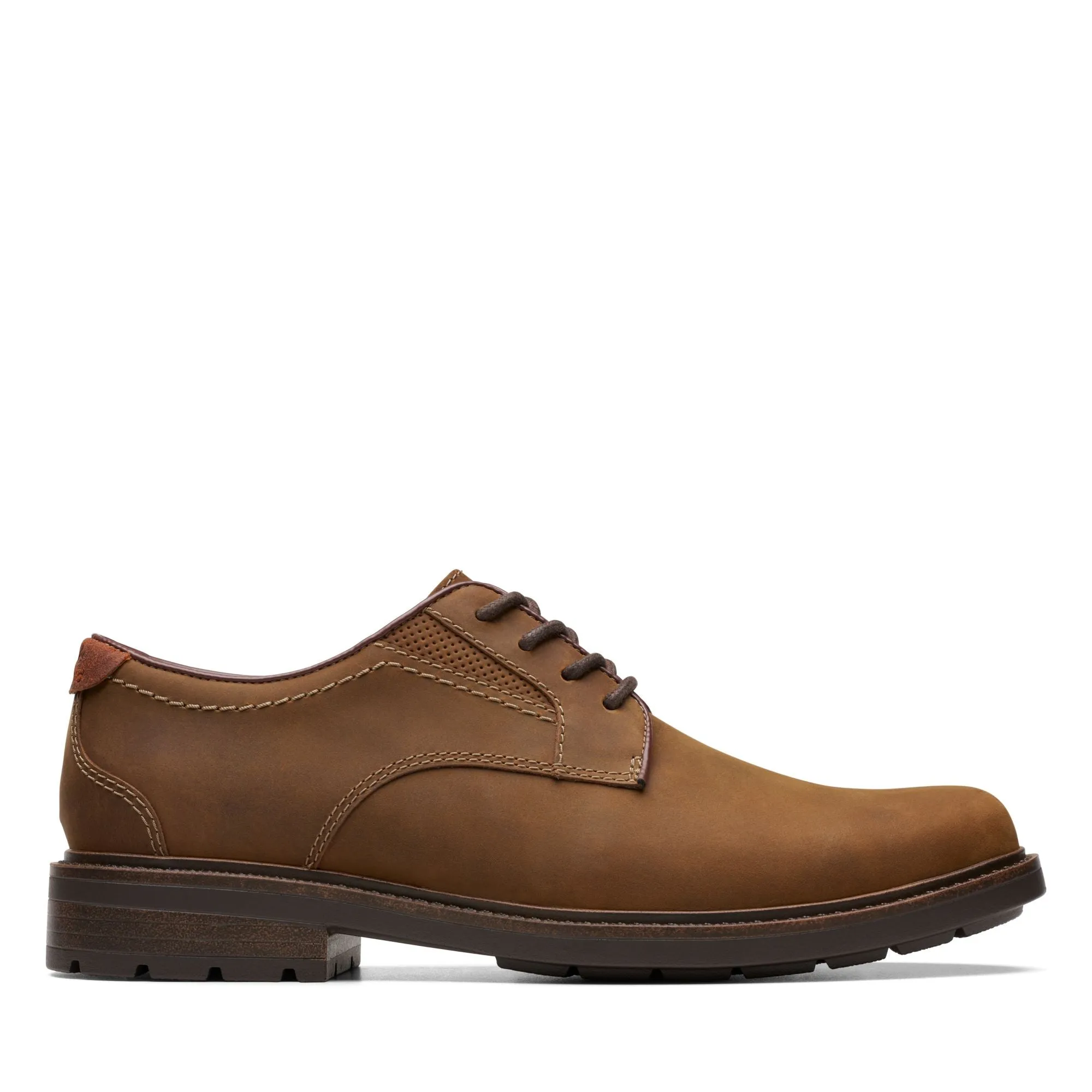 Clarks Un Shire Low Beeswax Leather Men's