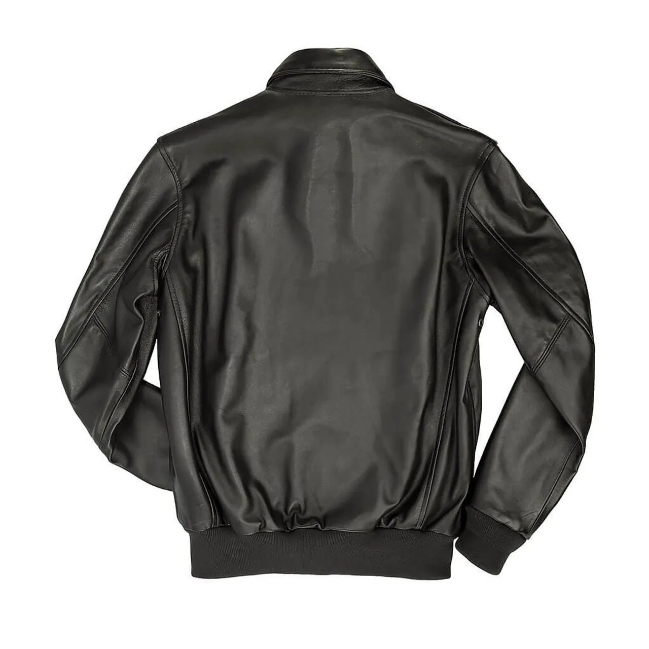 Cockpit USA Lightweight Pilot A-2 Flight Jacket Black USA Made