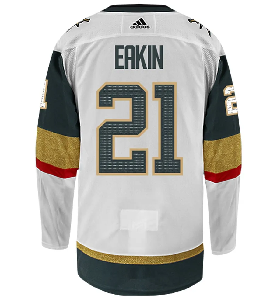 Cody Eakin Vegas Golden Knights Adidas Authentic Away NHL Hockey Jersey     