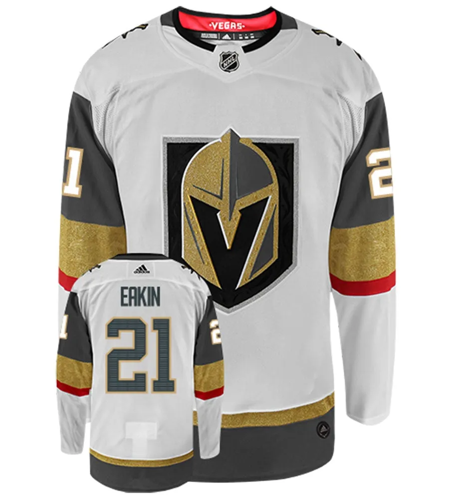 Cody Eakin Vegas Golden Knights Adidas Authentic Away NHL Hockey Jersey     