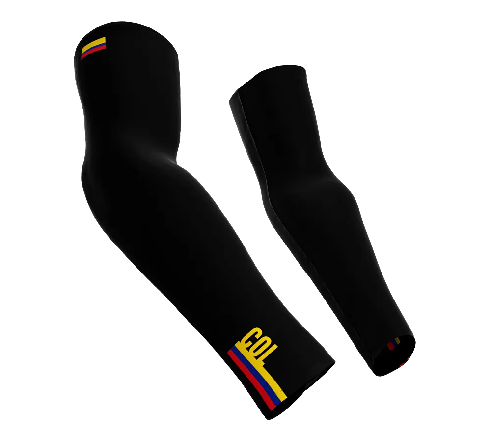 Colombia Code Compression Arm Sleeves - Walking - Cycling - Running - Golf - Baseball - Basketball