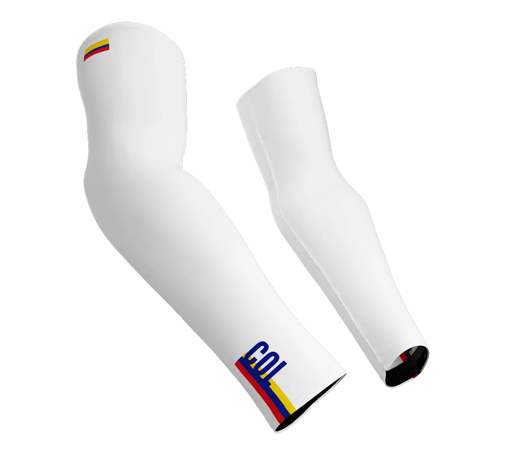 Colombia Code Compression Arm Sleeves - Walking - Cycling - Running - Golf - Baseball - Basketball