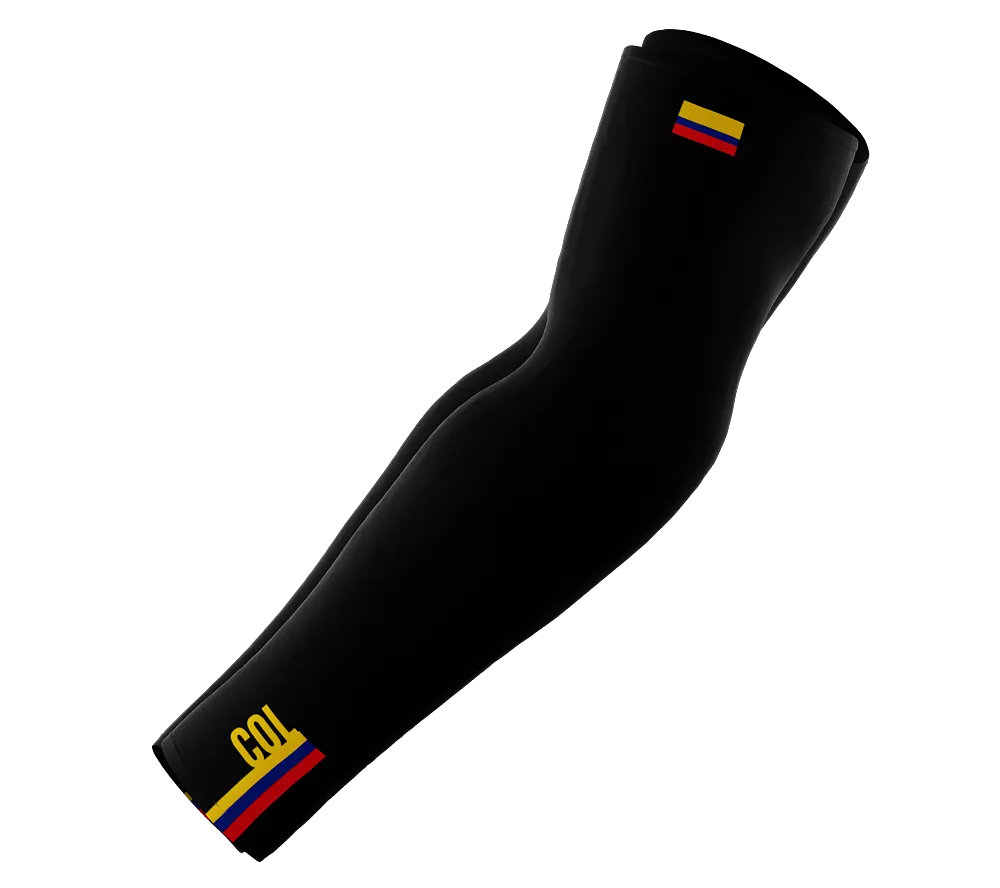 Colombia Code Compression Arm Sleeves - Walking - Cycling - Running - Golf - Baseball - Basketball