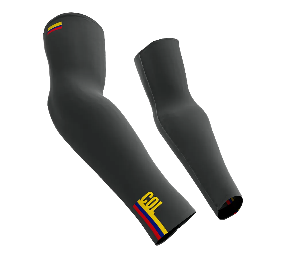 Colombia Code Compression Arm Sleeves - Walking - Cycling - Running - Golf - Baseball - Basketball