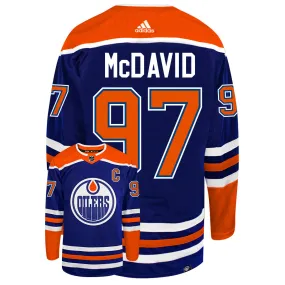 Connor McDavid Edmonton Oilers 2022 Adidas Primegreen Authentic NHL Hockey Jersey     