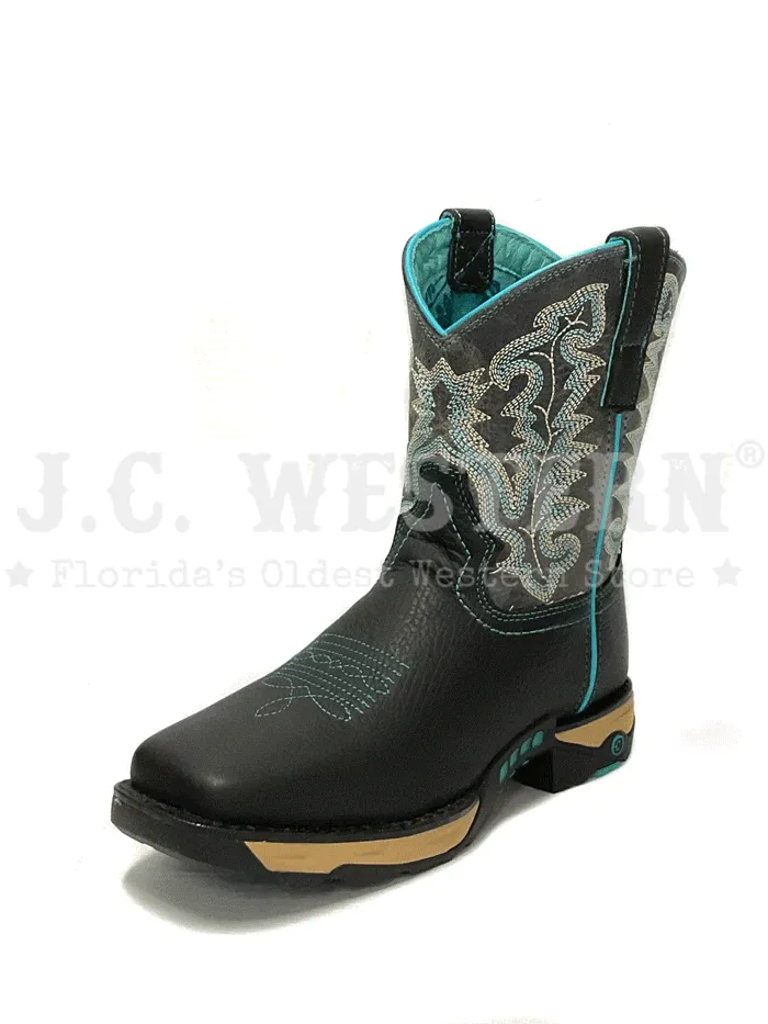 Corral W5000 Ladies Farm & Ranch Square Toe Work Boot Black