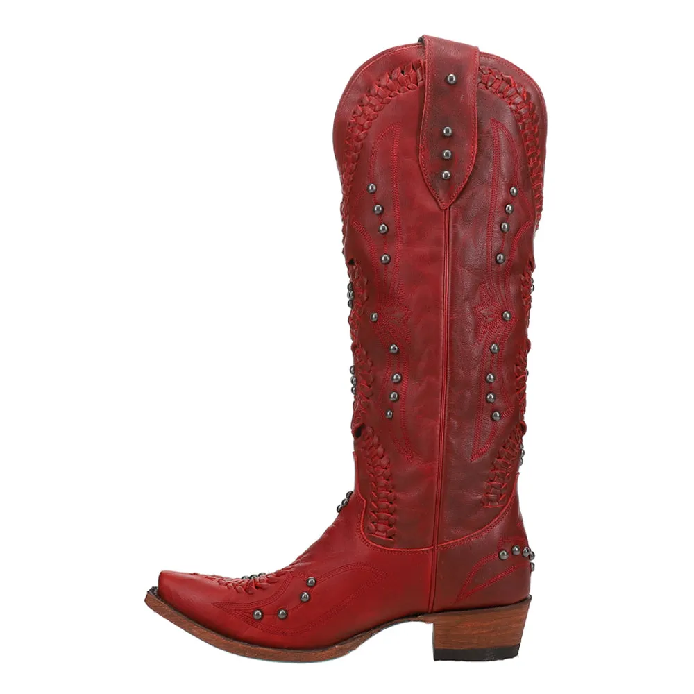 Cossette Studded Snip Toe Cowboy Boots