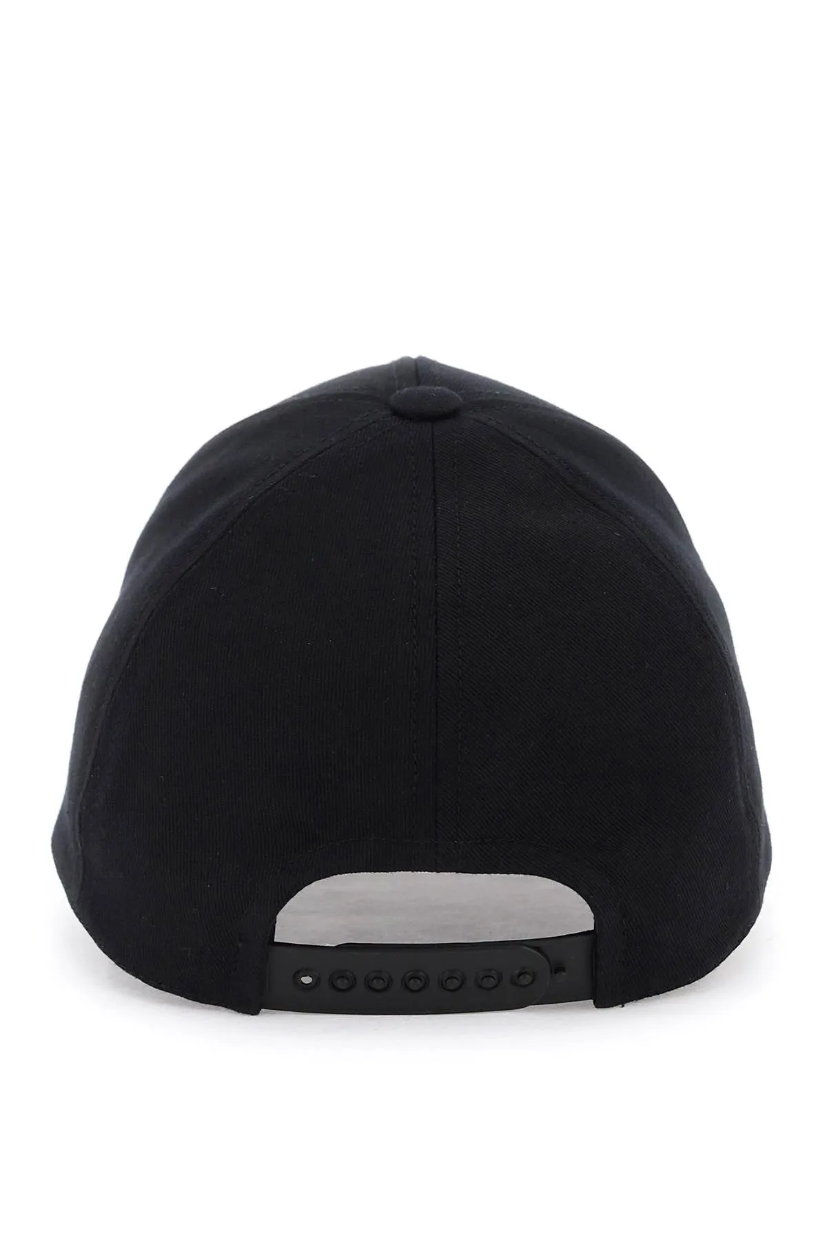 cotton baseball cap 124ACT033CO0024 BLACK