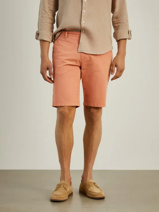 Cotton Bermuda shorts