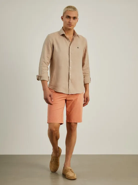 Cotton Bermuda shorts