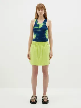 cotton canvas tennis skirt