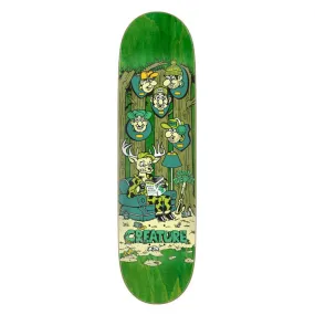 Creature Pro Skateboard Deck Baekkel Big Game Green 8.53