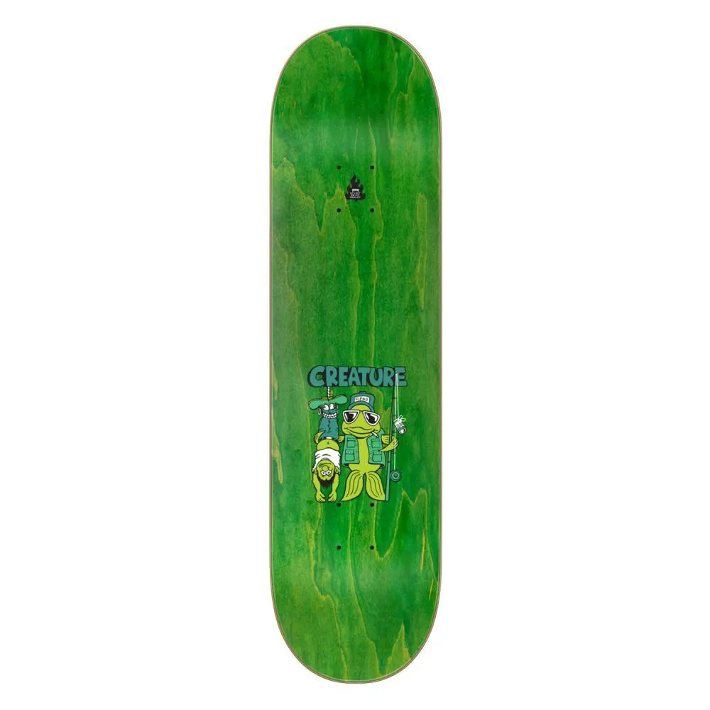 Creature Pro Skateboard Deck Gravette Big Game Multi 8.3