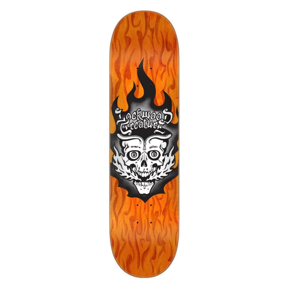 Creature Pro Skateboard Deck Lockwood Dreamland Pro Orange/Black/White 8.25