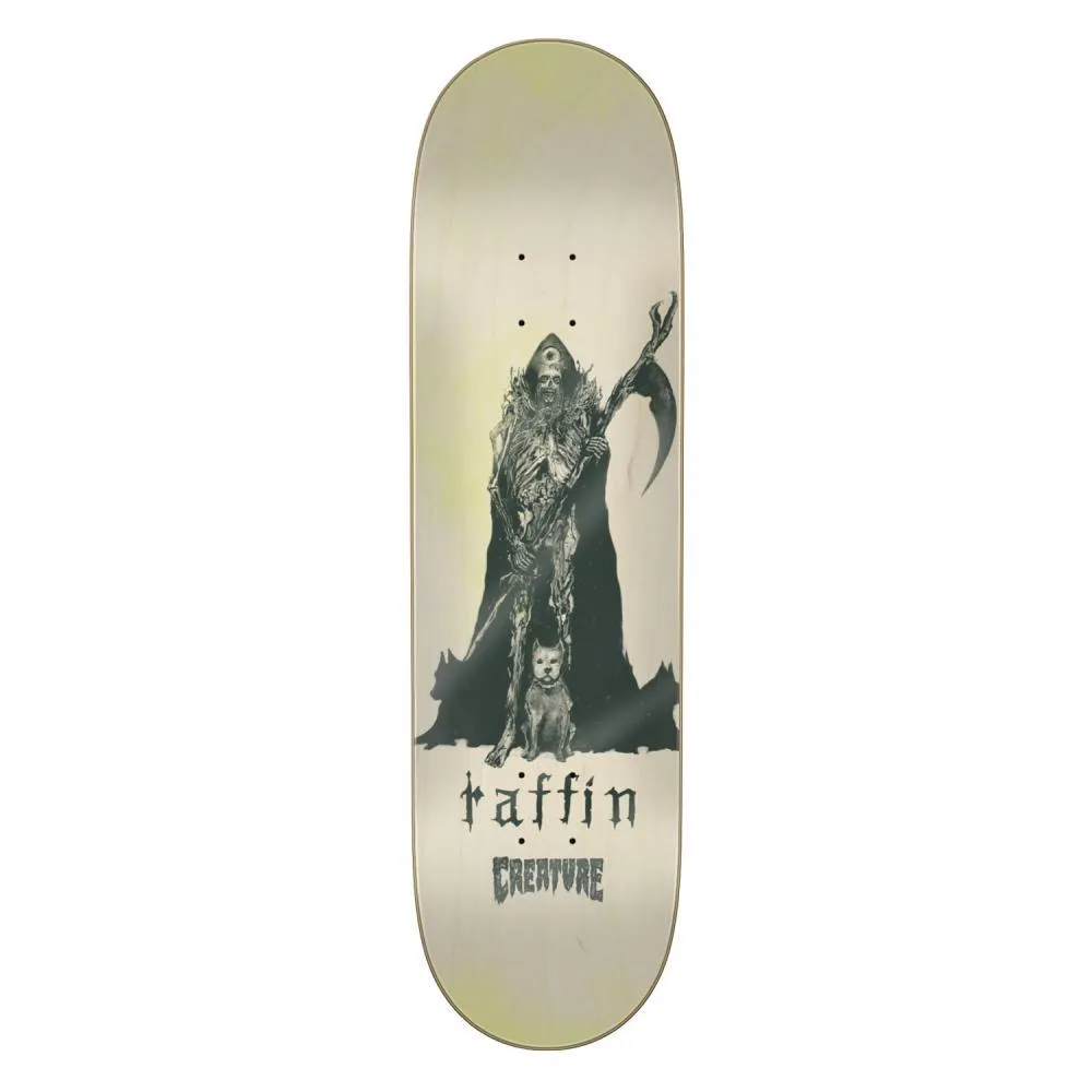 Creature Pro Skateboard Deck Raffin Reaper Off White/Grey 8.51