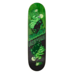 Creature Skateboard Deck Fiend Twins Black/Green 8.4