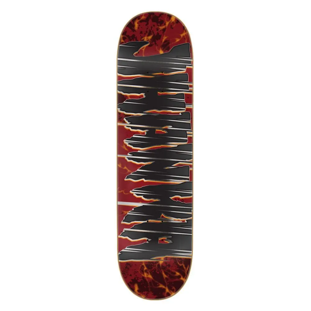 Creature VX Skateboard Deck Jhanka Pro Logo Red/Black 8.375