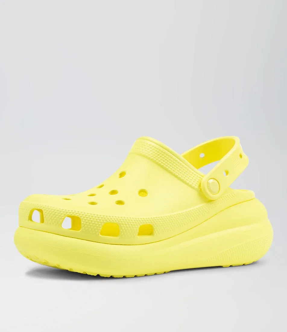 CROCS Classic Crush Clog Sulphur Croslite Sandals