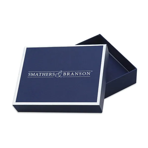 Crossed Clubs Golf Scorecard Holder (Classic Navy)