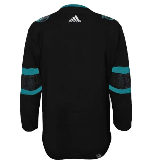 Customizable San Jose Sharks Adidas Primegreen Authentic NHL Hockey Jersey     