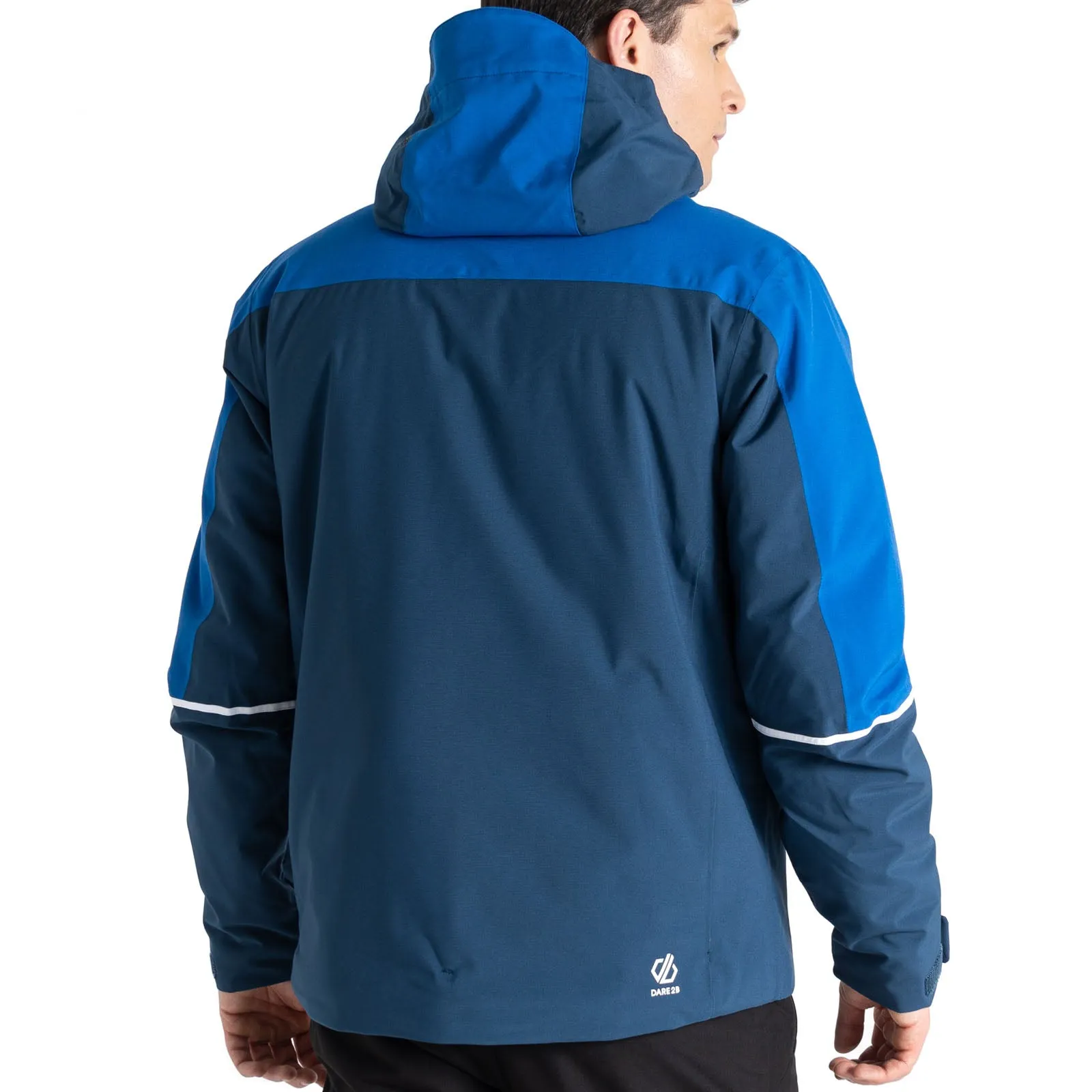 Dare 2b Mens Eagle Waterproof Hooded Thermal Ski Jacket - Olympian Blue