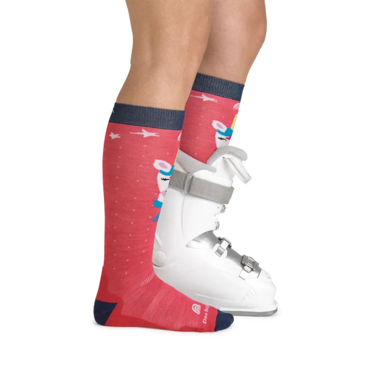 Darn Tough Magic Mountain Over-The-Calf Midweight Ski & Snowboard Sock Kids