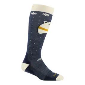 Darn Tough Polar Bear Over-the-Calf Midweight Ski & Snowboard Sock Kids