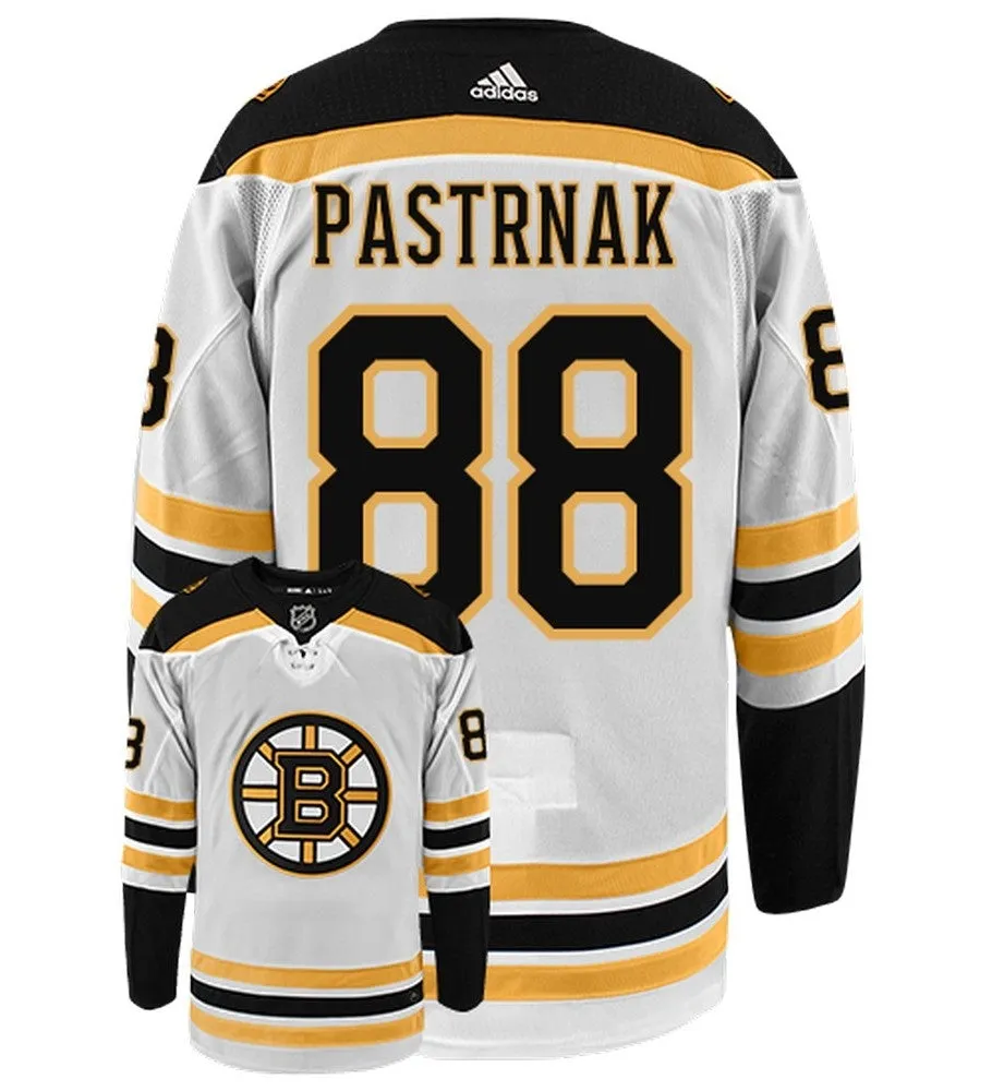 David Pastrnak Boston Bruins Adidas Primegreen Authentic NHL Hockey Jersey     