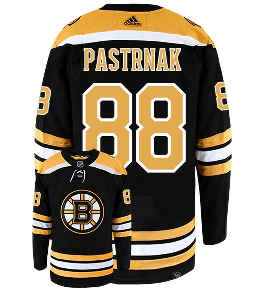 David Pastrnak Boston Bruins Adidas Primegreen Authentic NHL Hockey Jersey     