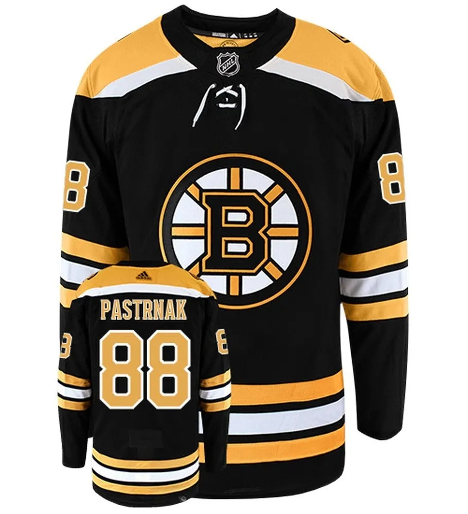 David Pastrnak Boston Bruins Adidas Primegreen Authentic NHL Hockey Jersey     