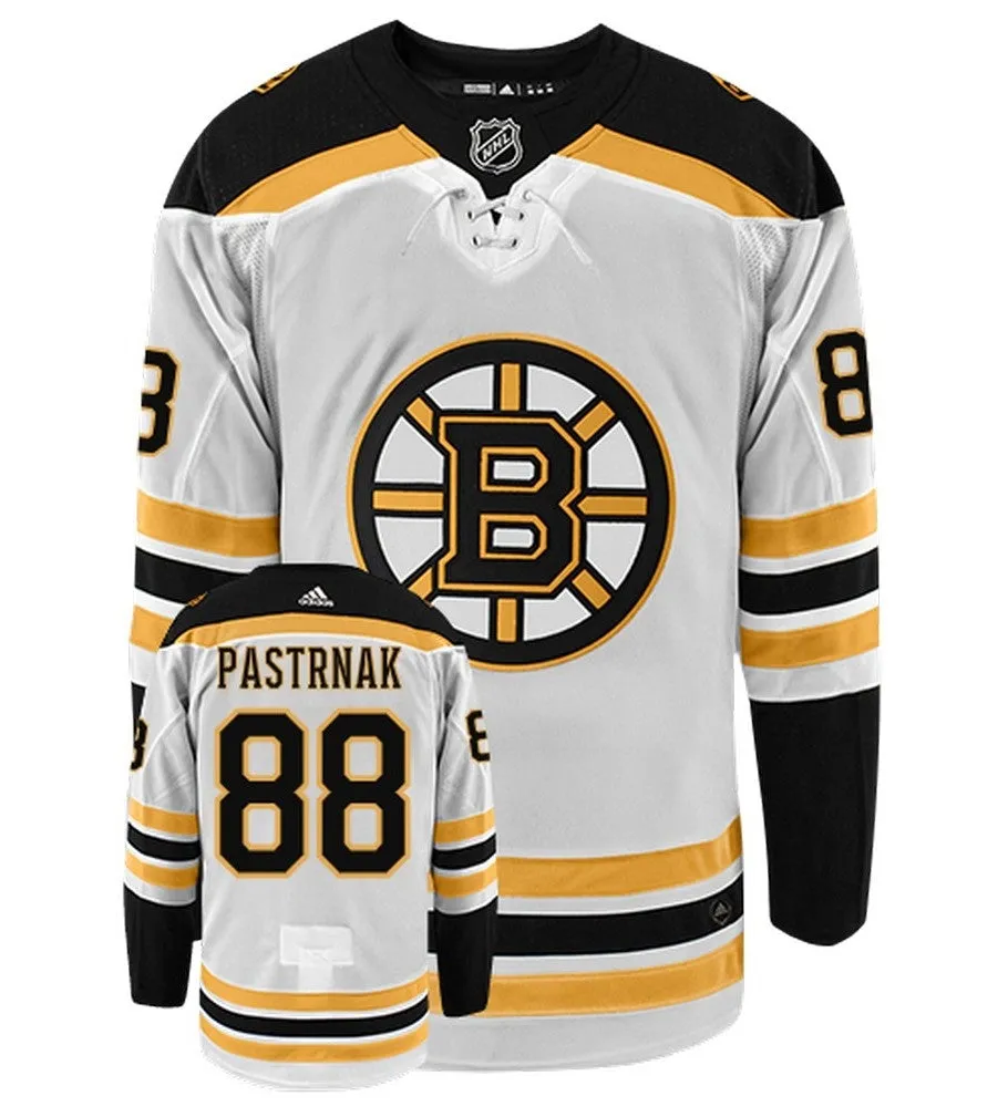 David Pastrnak Boston Bruins Adidas Primegreen Authentic NHL Hockey Jersey     