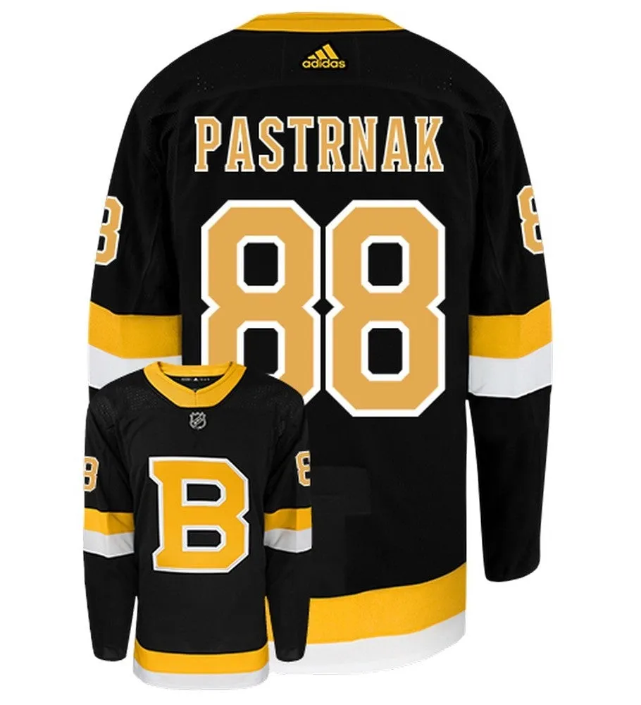 David Pastrnak Boston Bruins Adidas Primegreen Authentic NHL Hockey Jersey     