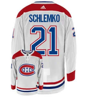 David Schlemko Montreal Canadiens Adidas Authentic Away NHL Hockey Jersey     